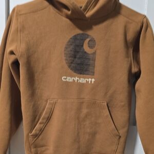Carhartt Tan Kids Hoodie